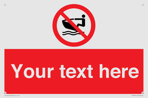 Custom No personal water craft